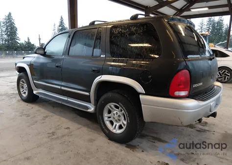 2002 Dodge Durango Slt Plus from USA, damaged, VIN 1B4HS58ZX2F173051